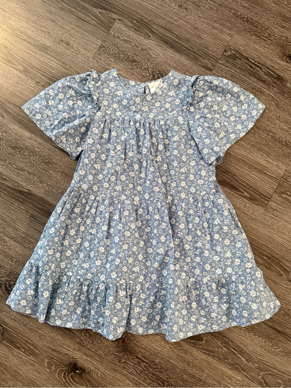 Hyacinth House Short Sleeve Floral Mini Dress